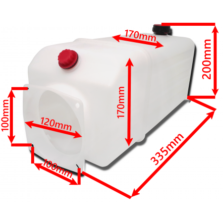 ZBIORNIK 8L AGREGAT HYDRAULICZNY